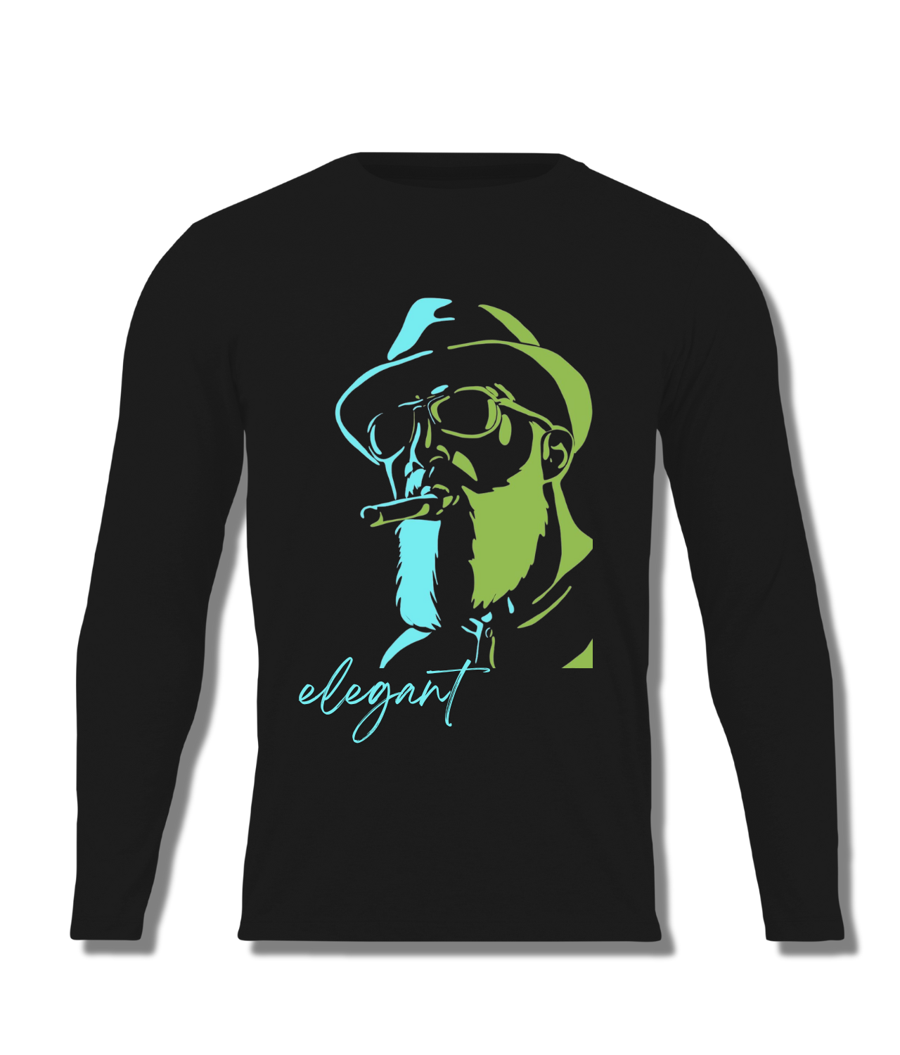 Playera manga larga - Elegant Man